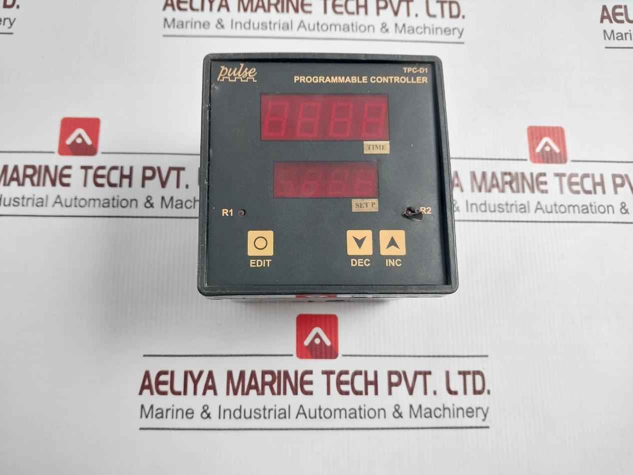 Pulse Tpc-d1 Plc Digital Cyclic Timer 90-270v Ac