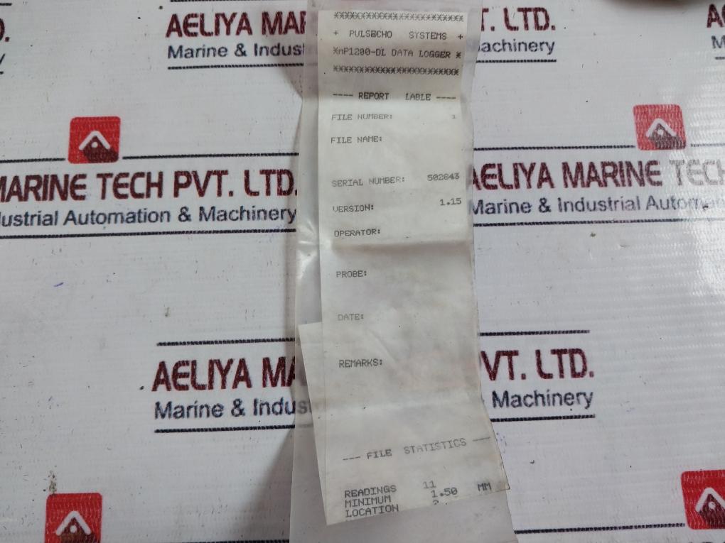 Pulsecho Mp1200-dl Ultrasonic Thickness Gauge Set