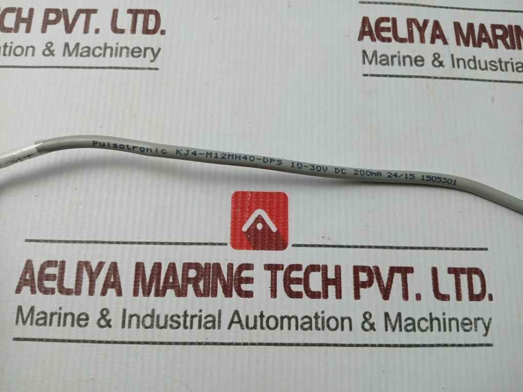 Pulsotronic Kj4-m12Mn40-dps Inductive Proximity Sensor 2 Meter 10-30V Dc 200Ma