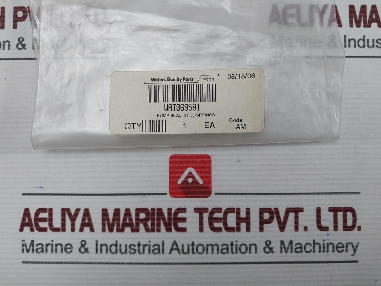 Pump Seal Kit W/ Springs Wat069502 Waters Wat069581
