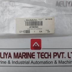 Pump Seal Kit W/ Springs Wat069502 Waters Wat069581