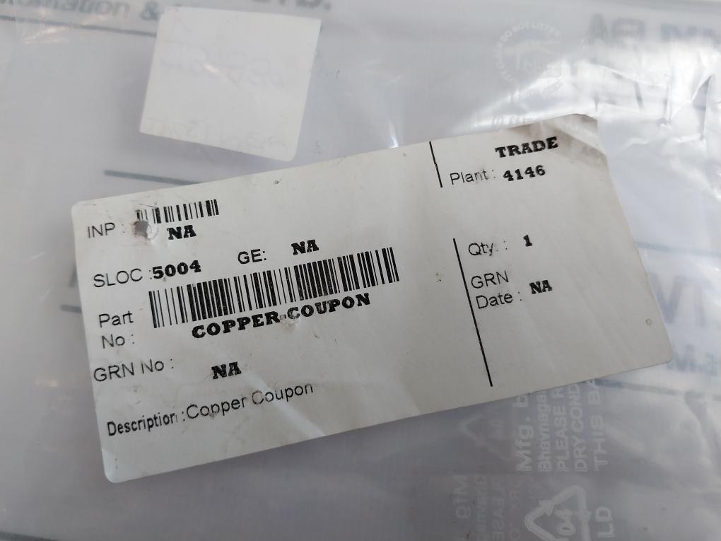 Purafil 129006 Environmental Corrosivity Report Two Copper Stripes