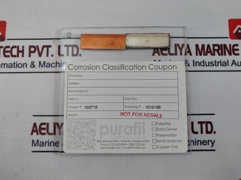 Purafil 1ccc-2sg Copper/silver Corrosion Classification C