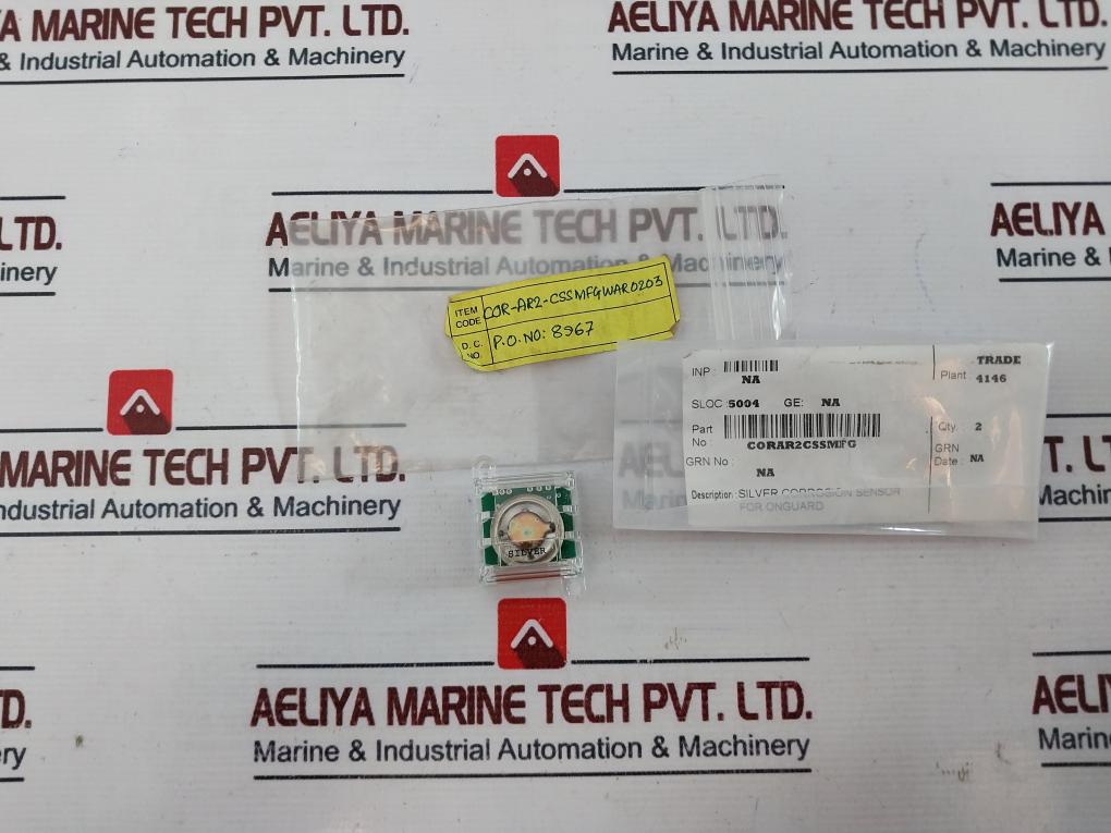 Purafil Silver Corar2cssmfg Corrosion Sensor For Onguard