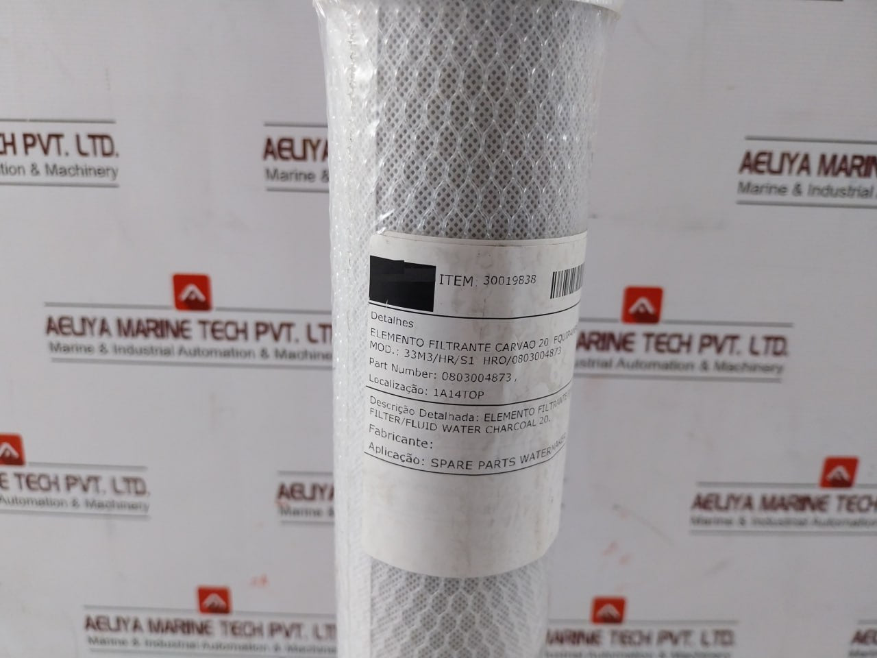 Puroflo 91500/N 2.5"X20" Activated Carbon Block Water Filter Cartridge