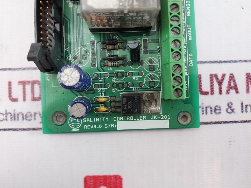 Pusan General Electric Jk-201 Salinity Controller Pcb Card Rev 4.0
