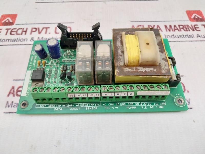 Pusan General Electric Jk-201 Salinity Controller Pcb Card Rev 4.0