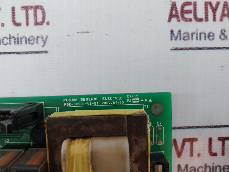 Pusan General Electric Jk-201 Salinity Controller Pcb Card Rev 4.0