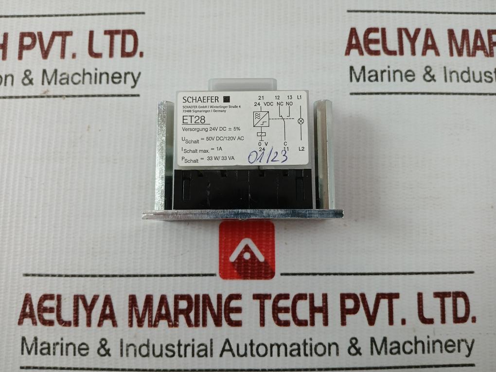 Push-button Switch Module Et28 Schaefer 24 Vdc 075650