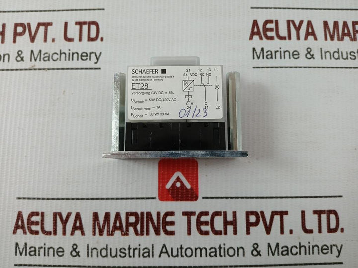 Push-button Switch Module Et28 Schaefer 24 Vdc 075650