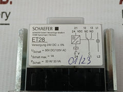 Push-button Switch Module Et28 Schaefer 24 Vdc 075650