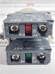 Push Button/E-stop Unit Ac15 Schneider Electric Zbe-102 240V 3A