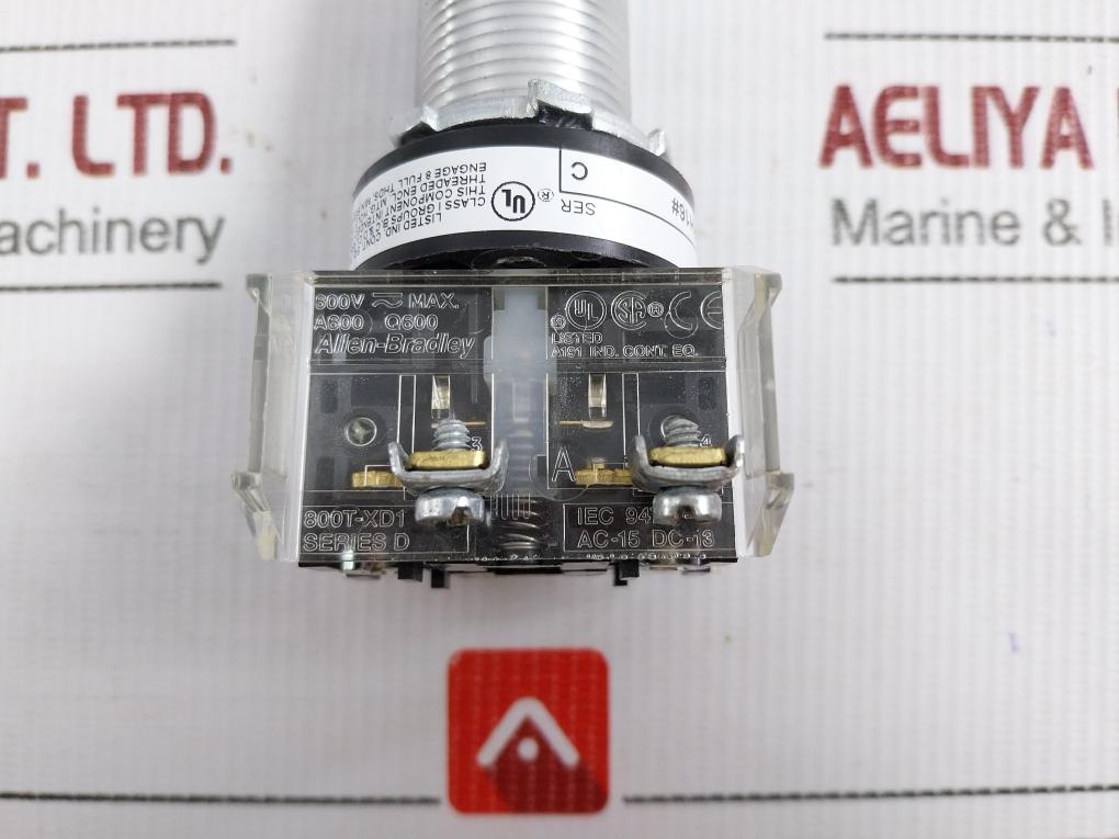 Push Button Switch 800H-dph16 Allen-bradley 600V~ Max.