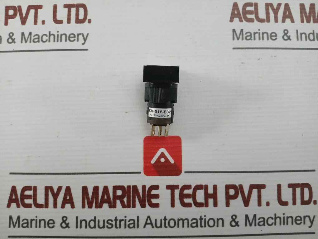 Push Button Switch Kh-516-b32 Kun Hung 250V