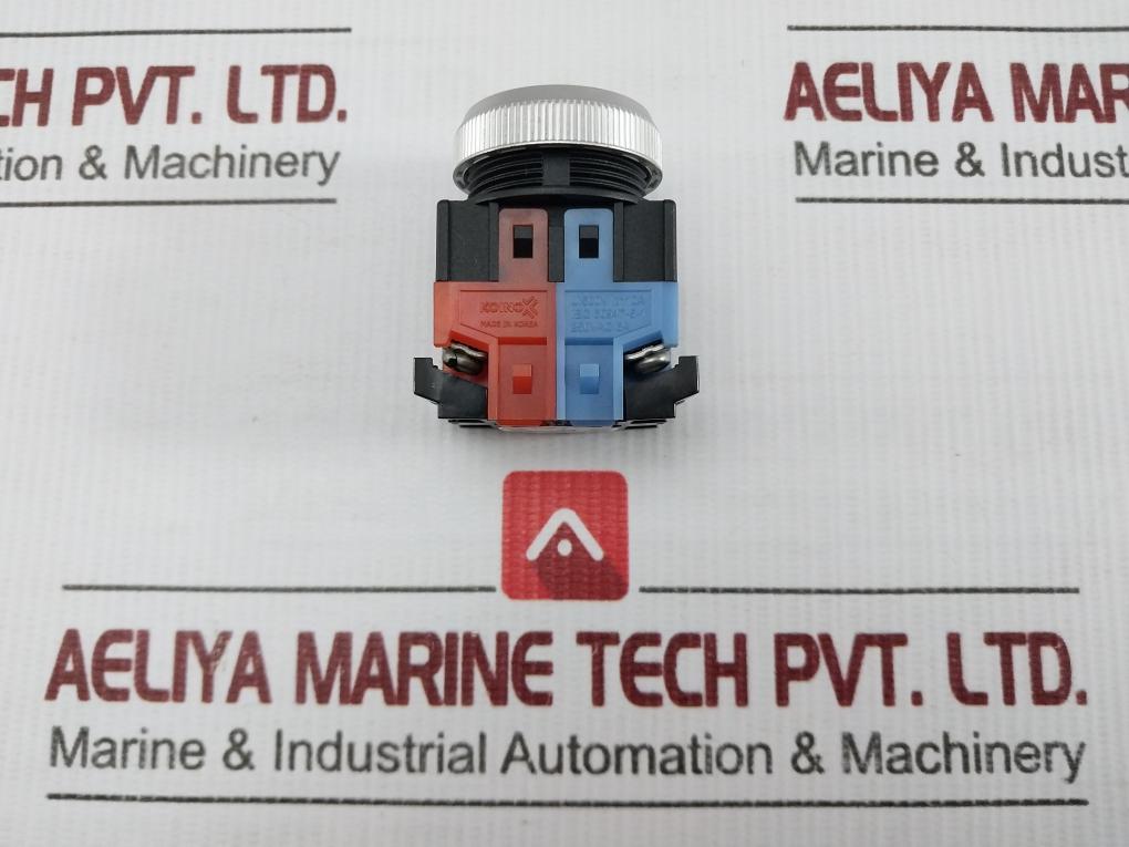 Push Button With Contact Block Base 250 Vac 6A Koino Kpb30Wm