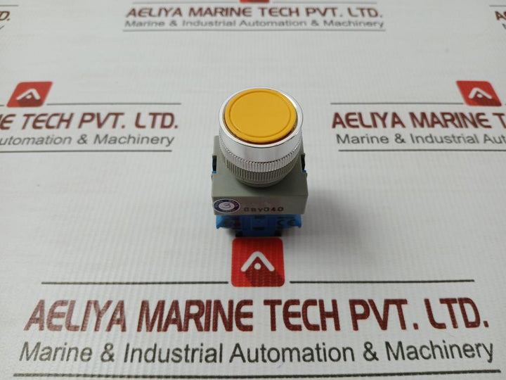 Push Button With Contact Block Base 600V 10A Idec Abw Hw-c10
