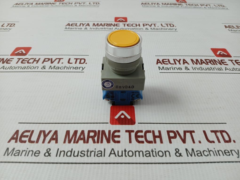 Push Button With Contact Block Base 600V 10A Idec Abw Hw-c10
