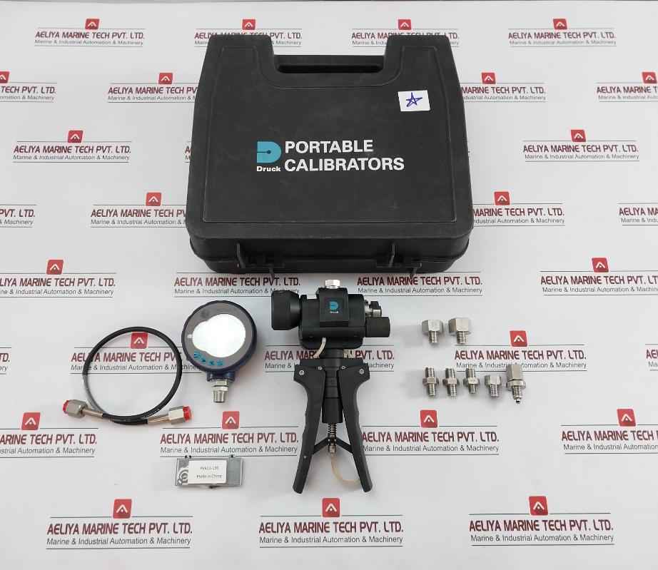 Pv411A Portable Hydraulic Pressure Calibrator Kit 60 Bar/900 Psi Druck