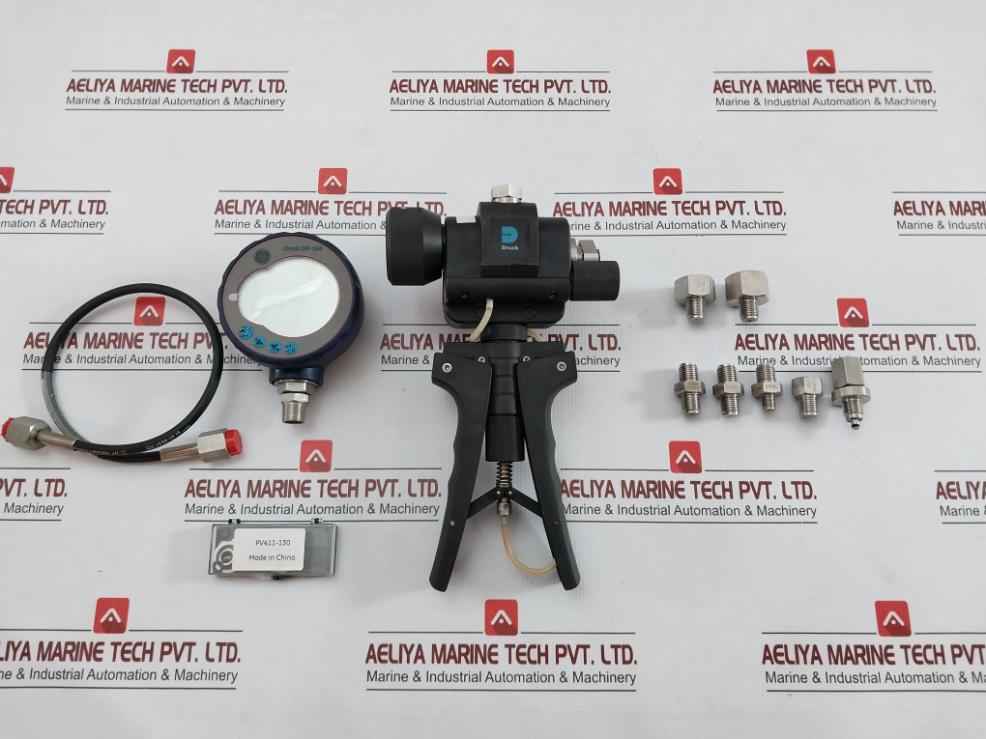 Pv411A Portable Hydraulic Pressure Calibrator Kit 60 Bar/900 Psi Druck