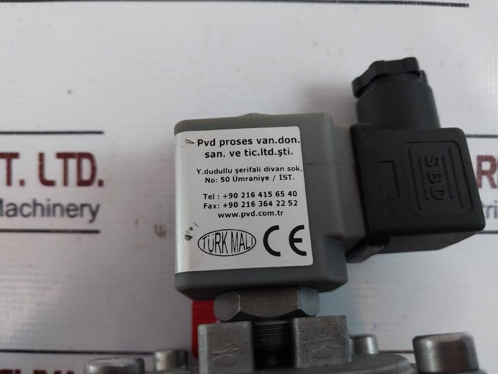PVD T-PAT 501 Diaphragm Operated Solenoid Valve 25 MM 0.5-8 Bar
