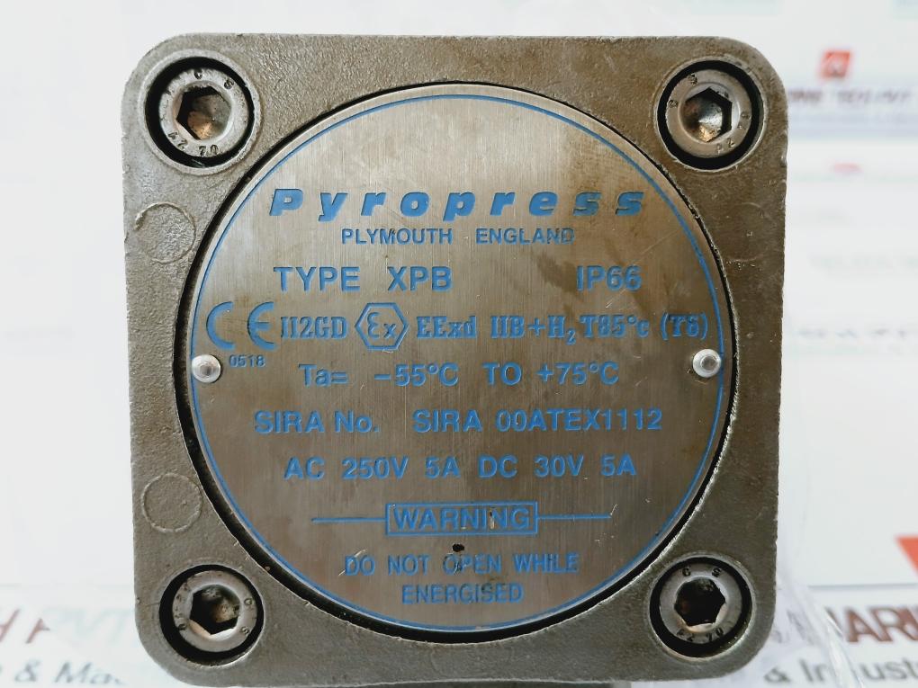 Pyropress Pf261s1b/2w10f32b/32s6aa