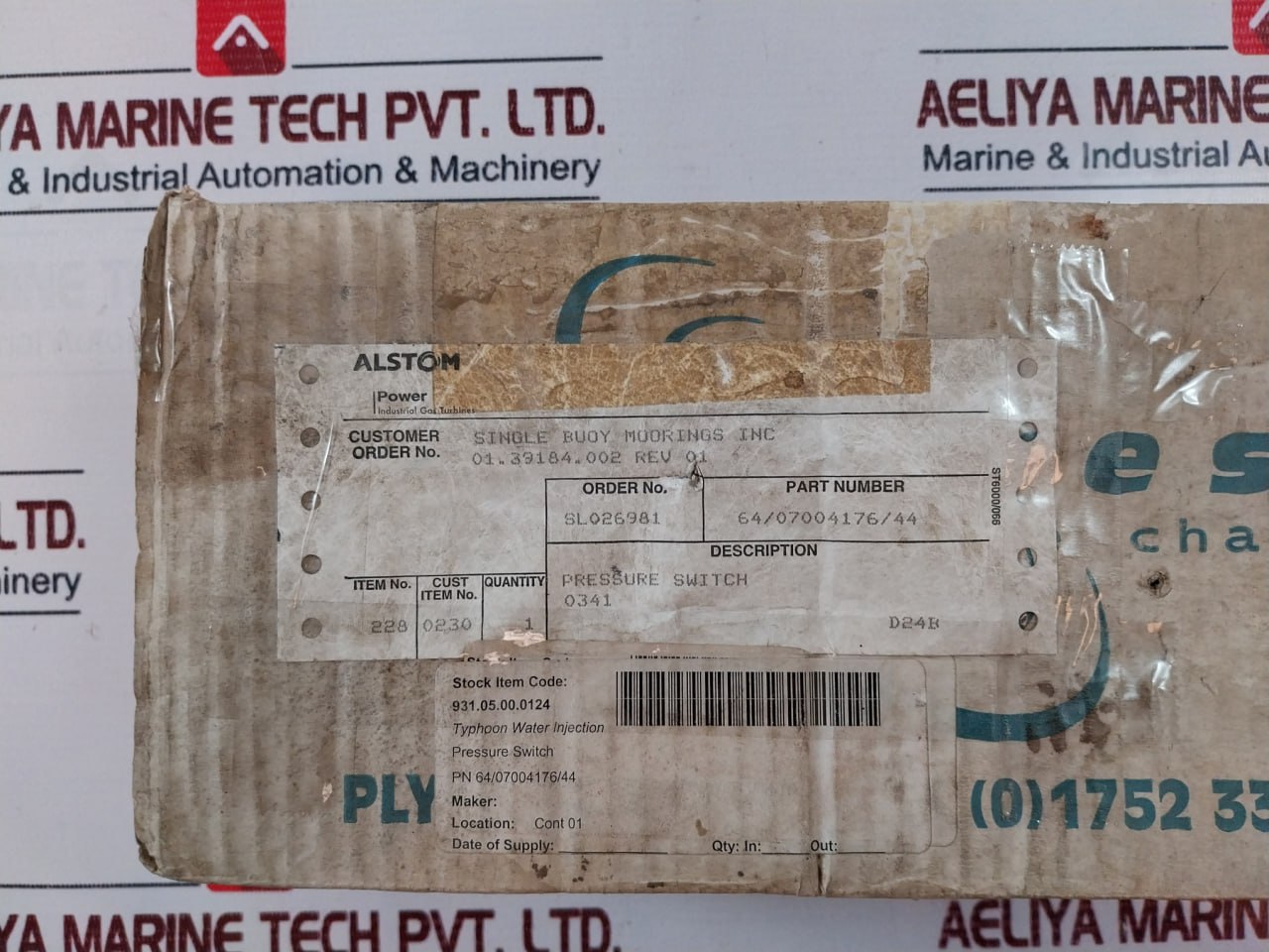 Pyropress Pf261S1B/7B10F12P/32S6Db Pressure Switch 64/07004176/44 Ip66