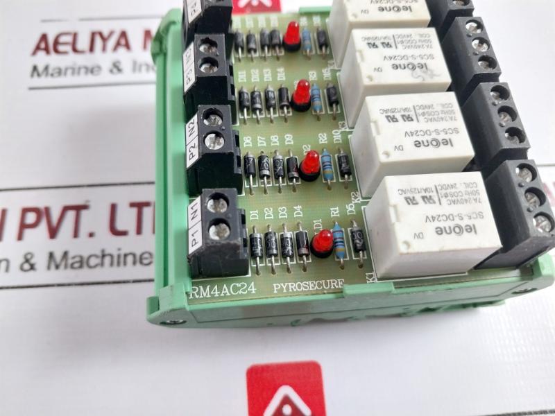 Pyrosecure Rm4Ac24 Relay Output Module 24Vac