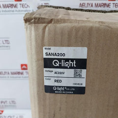 Q-light Sana200 Weatherproof Horn Sounder Audible Alarm Wv121S222Nv