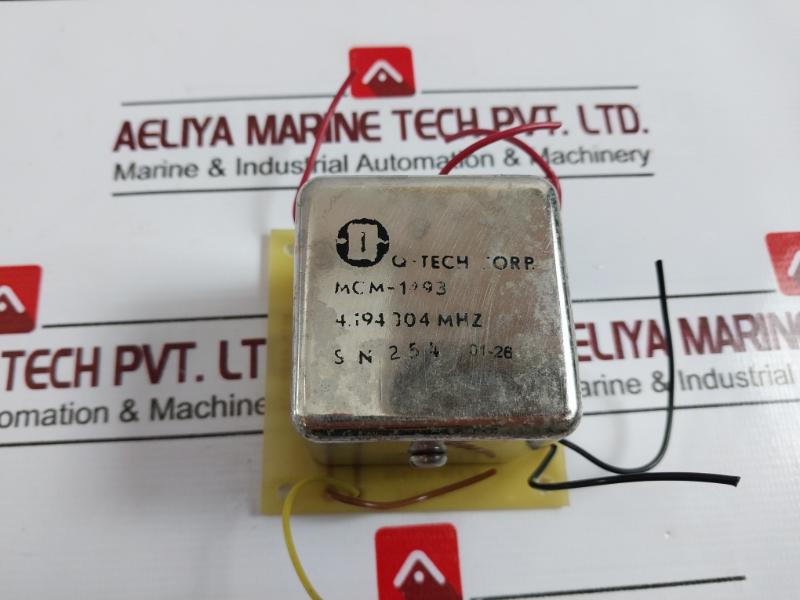 Q-tech 1 Crystal Oscillator Circuits 4194 904 Mhz