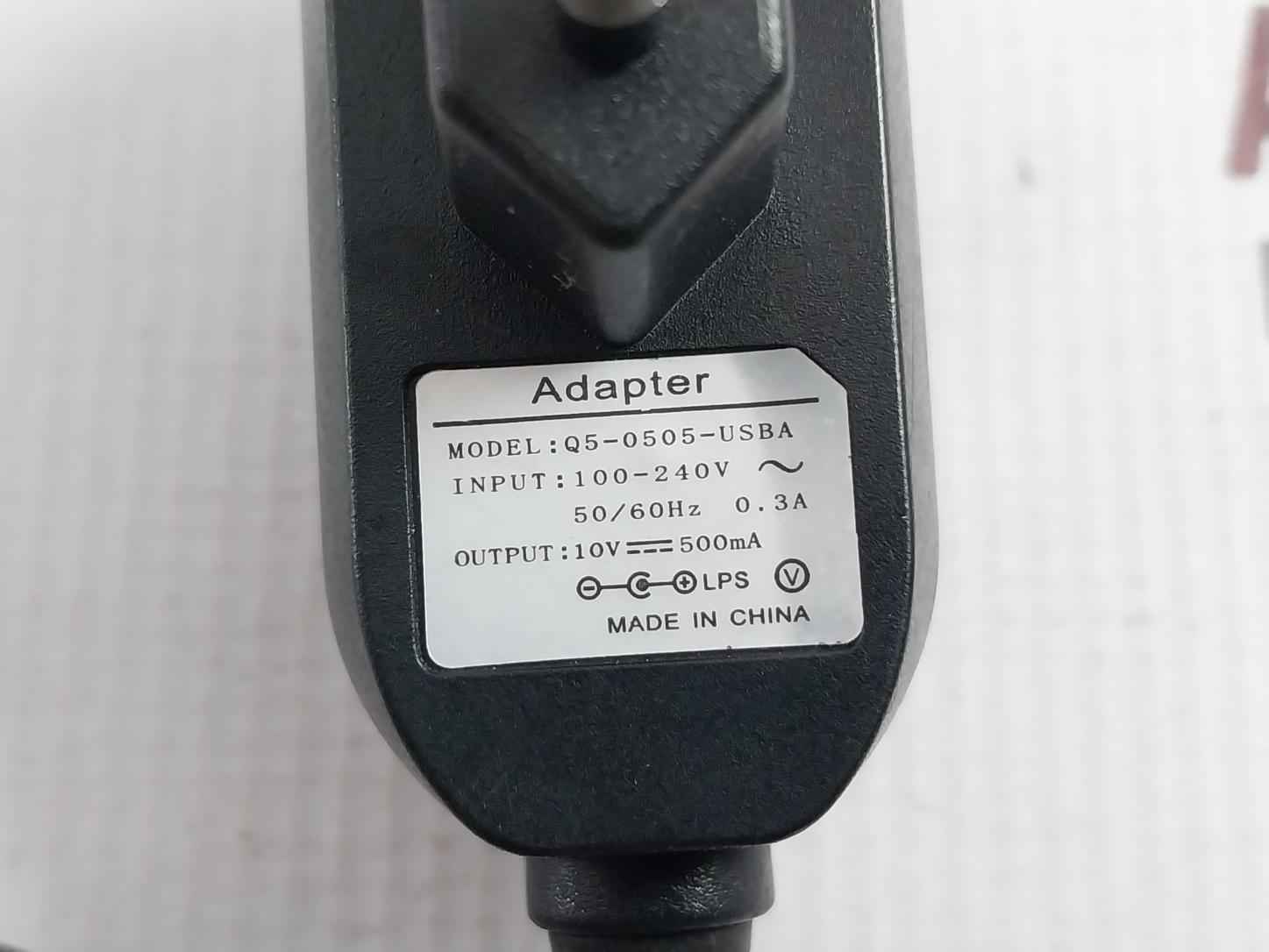 Q5-0505-usba Power Adapter 240V 50/60Hz 0.3A