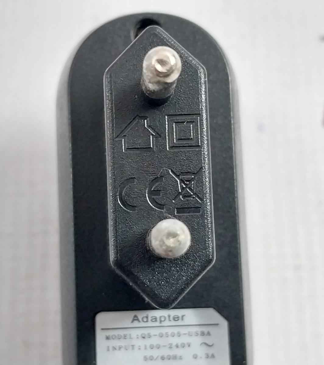 Q5-0505-usba Power Adapter 240V 50/60Hz 0.3A