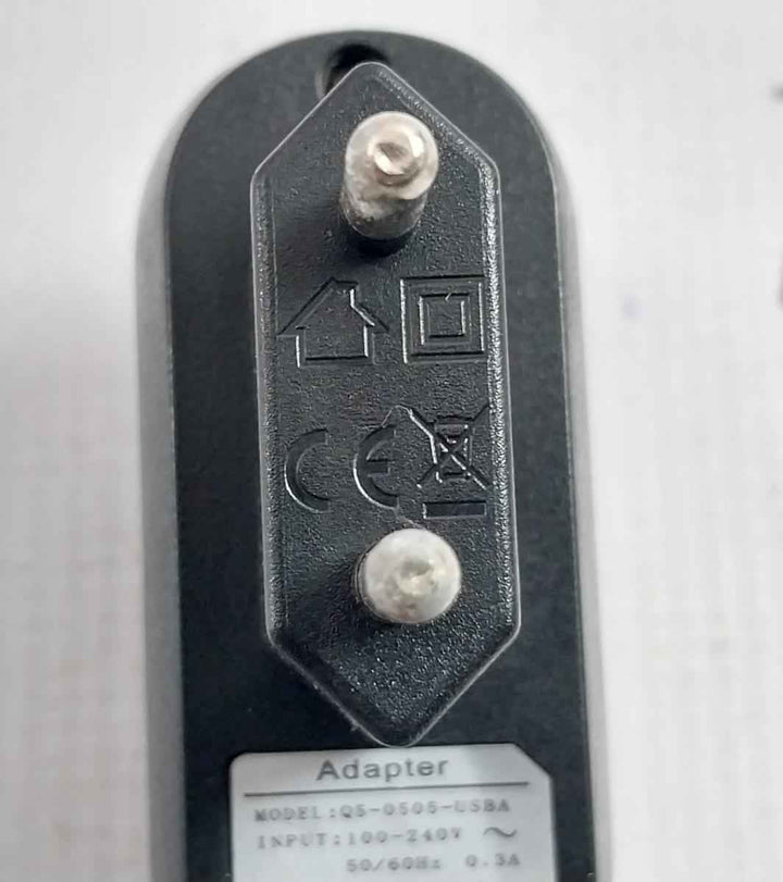 Q5-0505-usba Power Adapter 240V 50/60Hz 0.3A