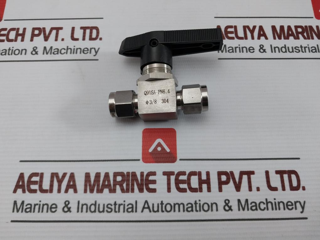 Q91Sa-pn6.4 Փ3/8 304 Stainless Compression Ball Valve