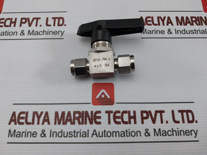 Q91Sa-pn6.4 Փ3/8 304 Stainless Compression Ball Valve