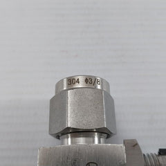 Q91Sa-pn6.4 Փ3/8 304 Stainless Compression Ball Valve