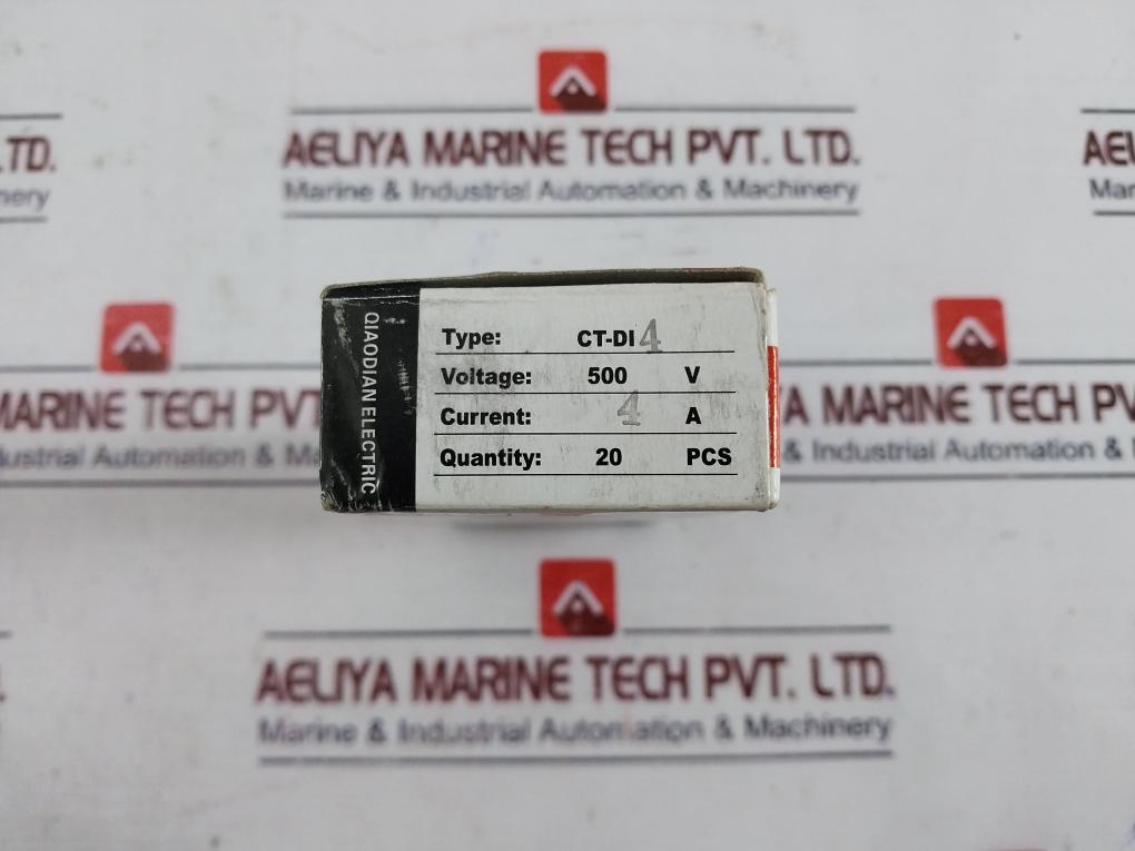 Qdq Ct-di4 Fuse Set 4a 500v (1 Set = 10 Pcs)