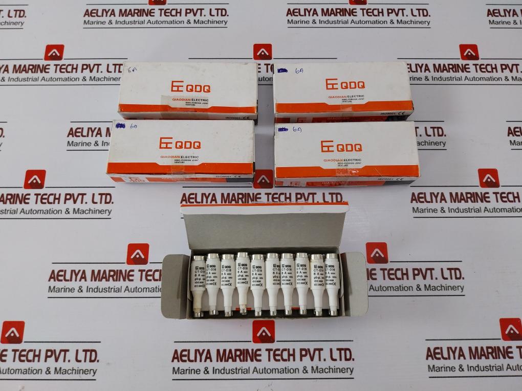 Lot Of 10x Qdq Ct-di6 Current Transformer 6a 500v Gg-gl 50ka