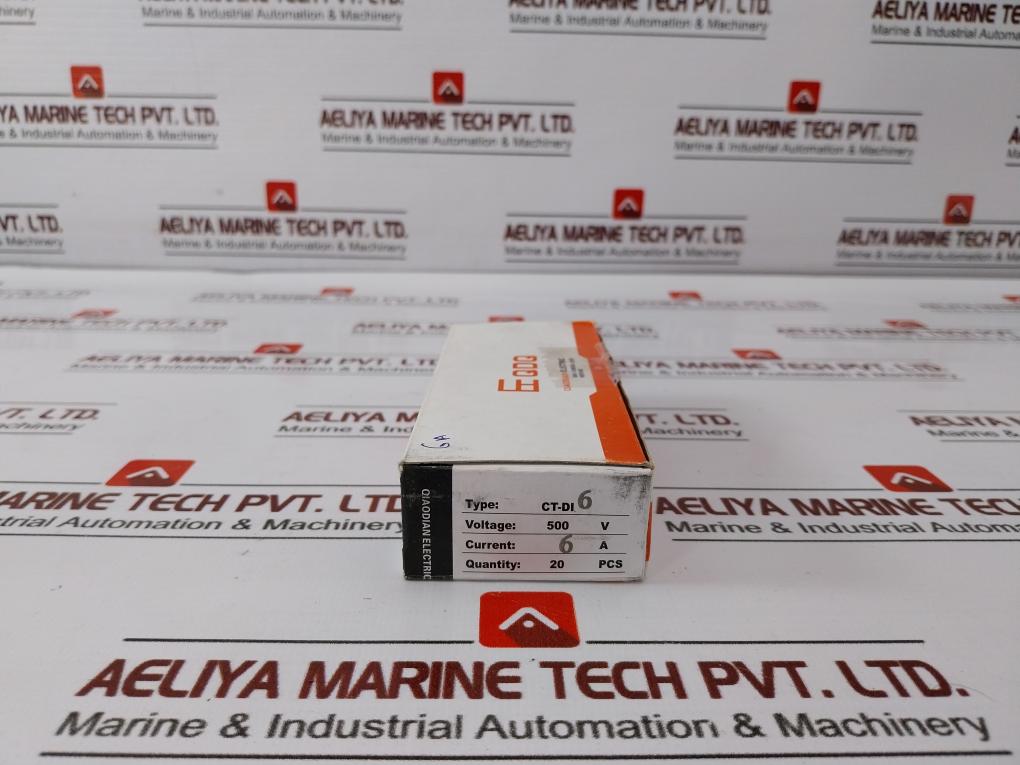 Lot Of 10x Qdq Ct-di6 Current Transformer 6a 500v Gg-gl 50ka