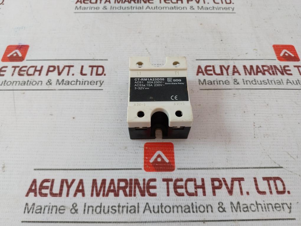 Qdq Ct-rm1A23D50 Solid State Relay 50A 230V Ac/Dc Control