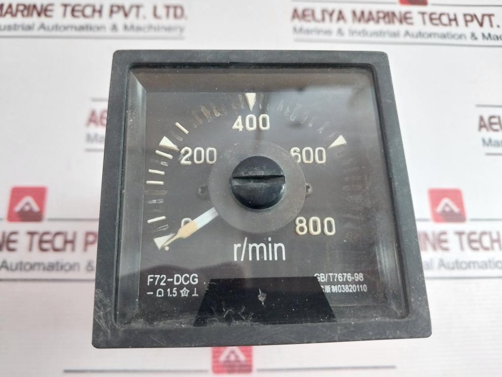 Qiaoguang Electric F72-dcg Panel Meter 0-800 R/Min