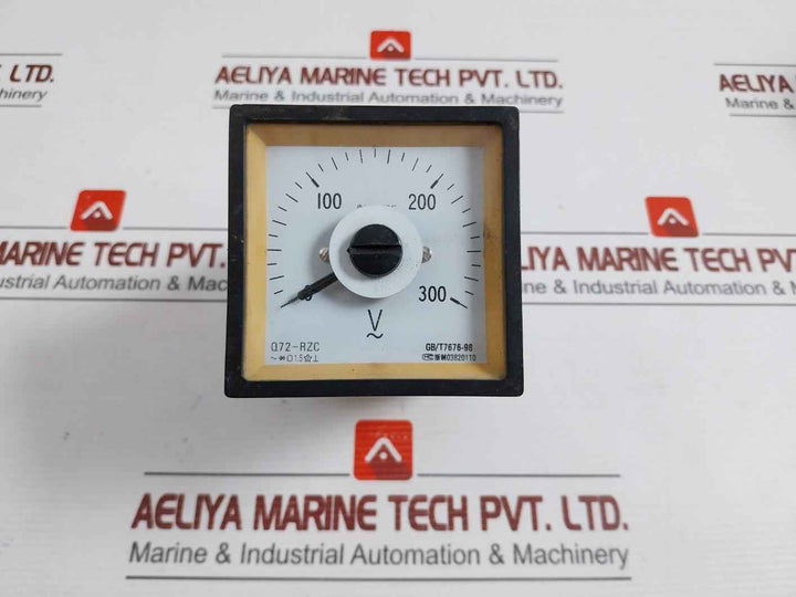 Qiaoguang Electric Q72-rzc Analog Voltmeter 0-300V