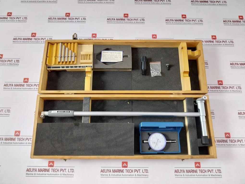 Qing Yu Qy-1101 Dial Bore Gauge Set 160-250Mm 0.01Mm 8083982 100-250Mm