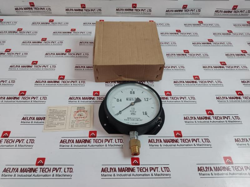 Qingdao Guanli 02000048 Temperature Resistant Pressure Gauge 0-1.6 Mpa