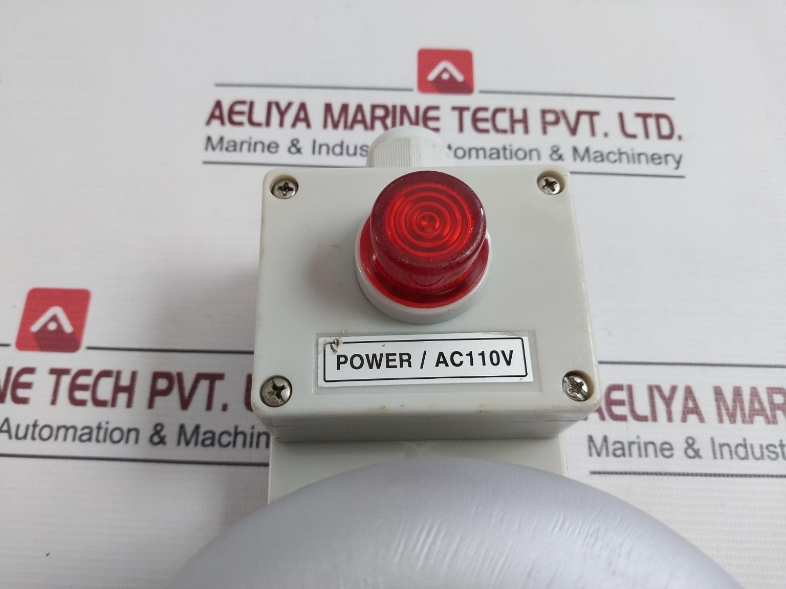 Qlight Sab130-cg Alarm Bell With Lamp Ac110V 0.180A