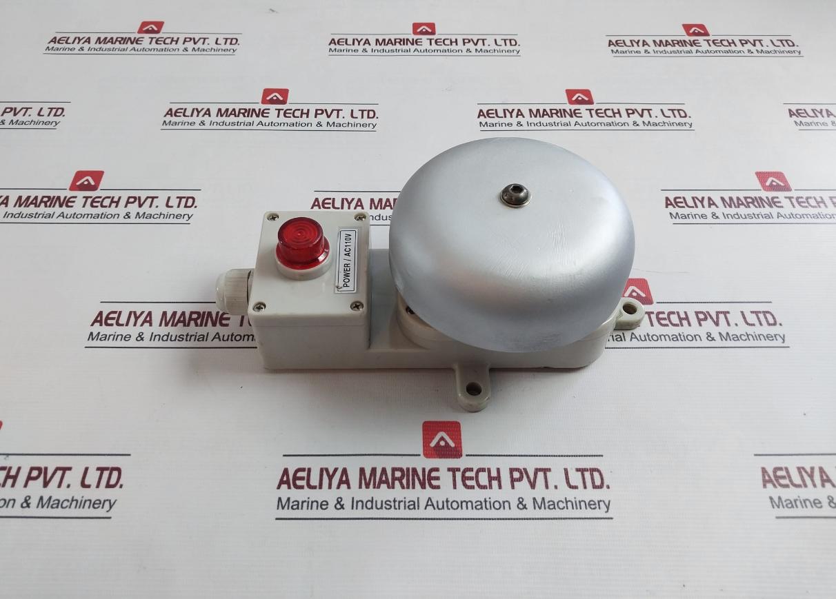 Qlight Sab130-cg Alarm Bell With Lamp Ac110V 0.180A