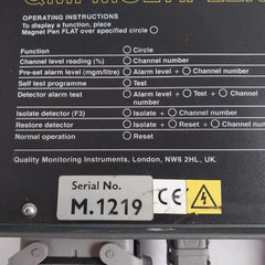 Qmi Instruments Multiplex Ps Me Oil Mist Detector 382.5Mm 15.05 Inch Q01 Qm12