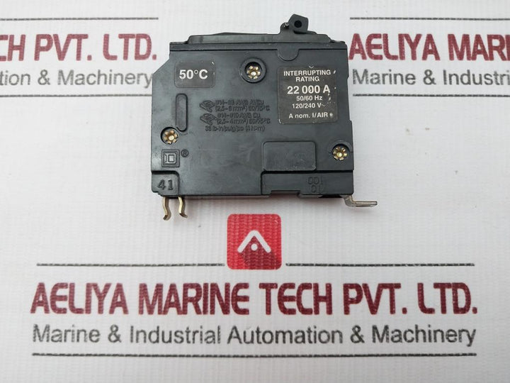 Qob Square D Circuit Breaker 120-240V/50-60Hz