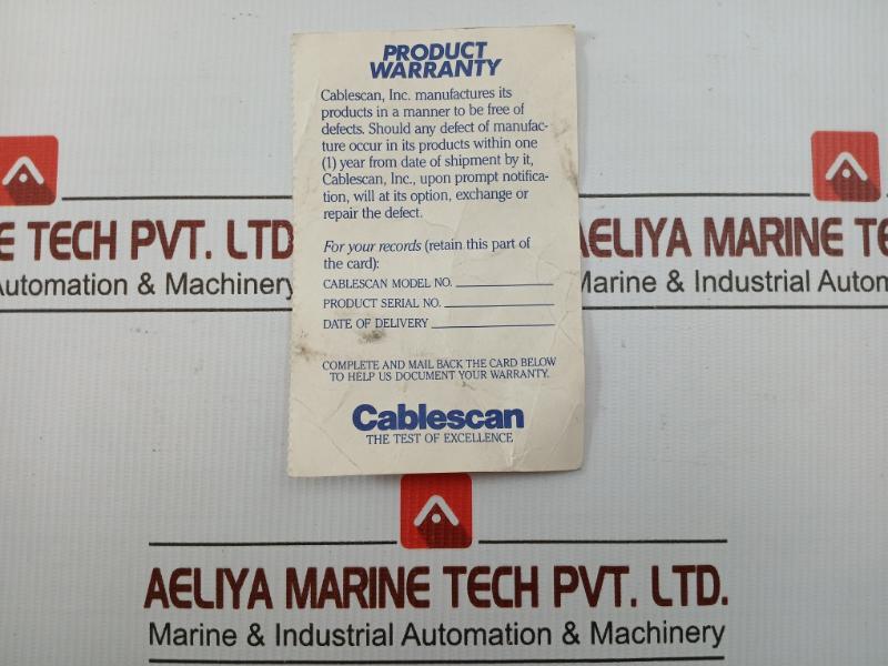 Qs-200S High Voltage Scanner 115V 48-62Hz Cablescan