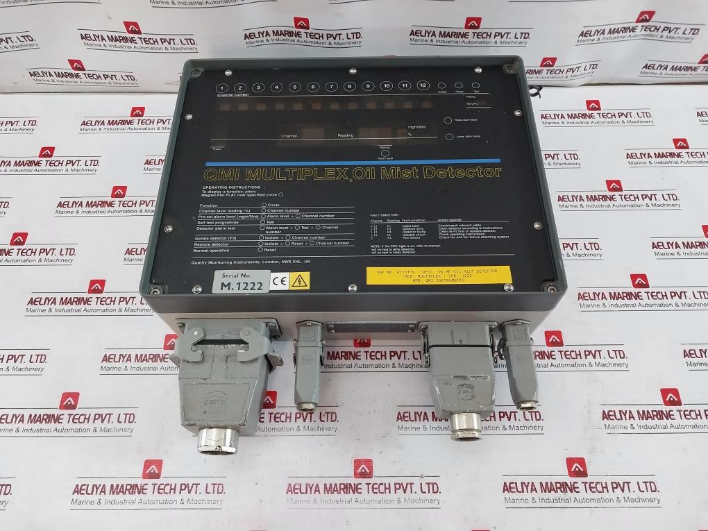 Quality Monitoring Instruments Oil Mist Detector System Gd02-15D0400A 18 24Vdc