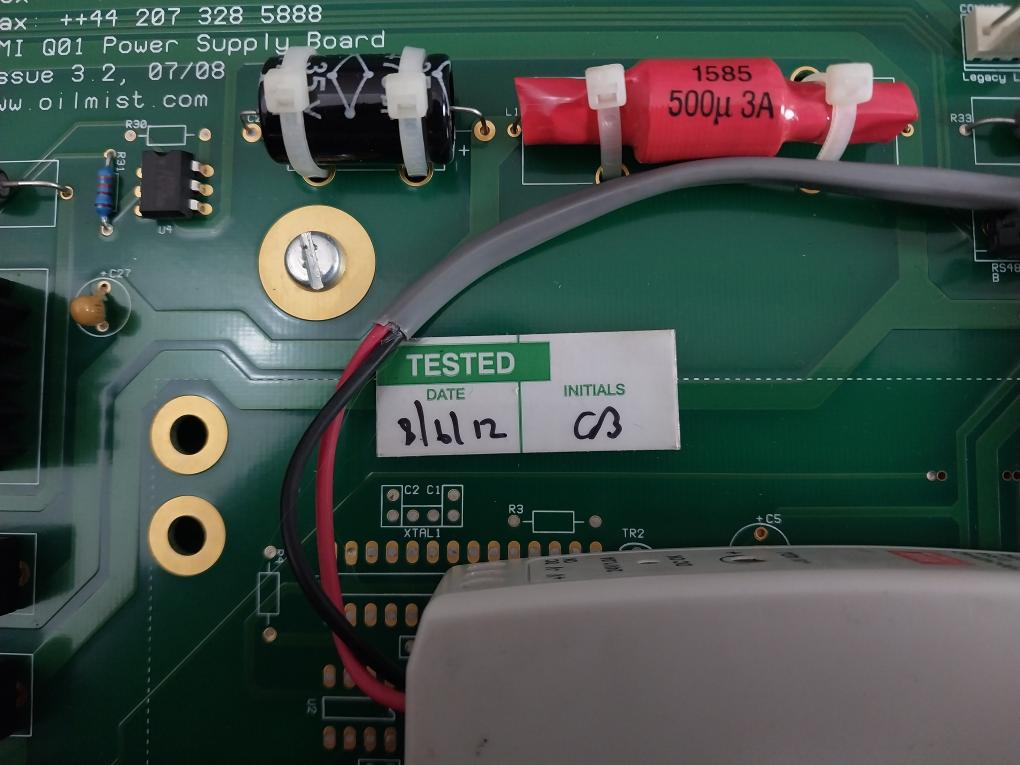 Quality Monitoring Instruments Oil Mist Detector System Gd02-15d0400a 18 24vdc
